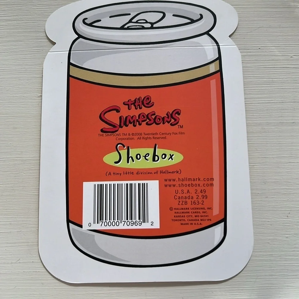 “The Simpson’s” Hallmark card